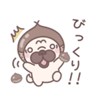 やさしい秋★パグぼん（個別スタンプ：37）