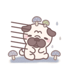 やさしい秋★パグぼん（個別スタンプ：40）