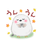 シマエナガさん♡秋（個別スタンプ：28）
