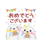 シマエナガさん♡秋（個別スタンプ：38）