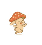 きのこウサギのほっこり秋スタンプ（個別スタンプ：29）