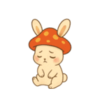 きのこウサギのほっこり秋スタンプ（個別スタンプ：39）