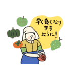 毎年使える秋ほっこり名画たち★pocaママ（個別スタンプ：12）