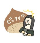 毎年使える秋ほっこり名画たち★pocaママ（個別スタンプ：30）