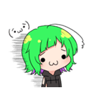 ネガティブすぎるわかめかぶ（個別スタンプ：9）