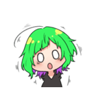 ネガティブすぎるわかめかぶ（個別スタンプ：16）