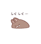 いつものうさちゃん(ネガティブなすがた)（個別スタンプ：10）