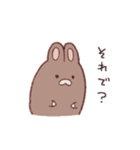 いつものうさちゃん(ネガティブなすがた)（個別スタンプ：11）