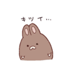 いつものうさちゃん(ネガティブなすがた)（個別スタンプ：13）