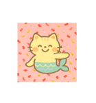 さかなネコの動くイラストスタンプ（個別スタンプ：3）
