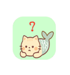 さかなネコの動くイラストスタンプ（個別スタンプ：14）