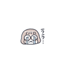 おかっぱめがねの小さめスタンプ（個別スタンプ：21）