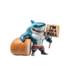 爆笑サメボクサーあなたとおしゃべり絵文字（個別スタンプ：29）