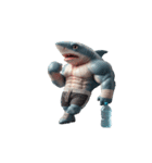 爆笑サメボクサーあなたとおしゃべり絵文字（個別スタンプ：31）