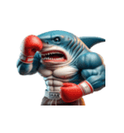 爆笑サメボクサーあなたとおしゃべり絵文字（個別スタンプ：32）