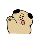 ゆるいパグさん（個別スタンプ：31）