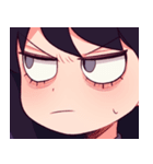 情緒不安定なメンヘラ女子（個別スタンプ：14）