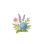 オーダーメイドの花束（個別スタンプ：16）