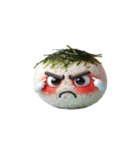 爆笑おにぎり口ゲンカ（個別スタンプ：3）