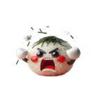 爆笑おにぎり口ゲンカ（個別スタンプ：8）