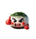 爆笑おにぎり口ゲンカ（個別スタンプ：17）