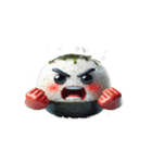 爆笑おにぎり口ゲンカ（個別スタンプ：21）