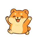 爆気ハムスタームージー（個別スタンプ：8）