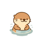 ラッコ ビーチの休日（個別スタンプ：2）