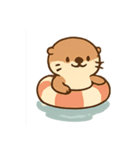 ラッコ ビーチの休日（個別スタンプ：7）