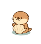 ラッコ ビーチの休日（個別スタンプ：12）