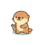 ラッコ ビーチの休日（個別スタンプ：16）