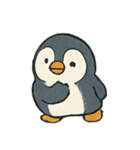 ペンギンとあざらしの冬の日（個別スタンプ：2）