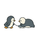 ペンギンとあざらしの冬の日（個別スタンプ：7）