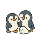 ペンギンとあざらしの冬の日（個別スタンプ：8）