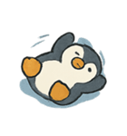 ペンギンとあざらしの冬の日（個別スタンプ：10）