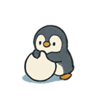 ペンギンとあざらしの冬の日（個別スタンプ：11）