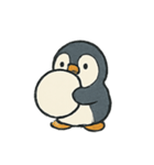 ペンギンとあざらしの冬の日（個別スタンプ：13）
