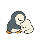 ペンギンとあざらしの冬の日（個別スタンプ：14）