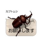 集まれ！日本のクワガタ1（個別スタンプ：9）