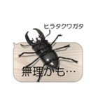 集まれ！日本のクワガタ1（個別スタンプ：11）