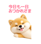 ぬいぐるみ風・柴犬❤️毎日使える日常会話（個別スタンプ：31）