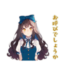雪白姫のやさしい職場敬語（個別スタンプ：34）