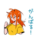 明るい返事★ポップな女の子（個別スタンプ：13）