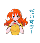 明るい返事★ポップな女の子（個別スタンプ：29）