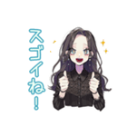 堅実貯金★しっかり者な女子（個別スタンプ：28）
