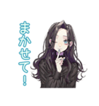 堅実貯金★しっかり者な女子（個別スタンプ：34）