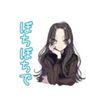 軽めの確認★しっかり者な女子（個別スタンプ：16）
