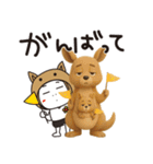 はな子＆動物ちゃん✿あんにゅい。（個別スタンプ：17）