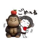 はな子＆動物ちゃん✿あんにゅい。（個別スタンプ：30）