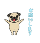 [お願いします専用]パグパグ（個別スタンプ：1）